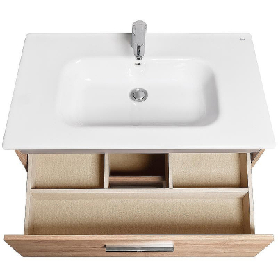 Тумба под раковину Roca Victoria 80 A857470517 подвесная Орех