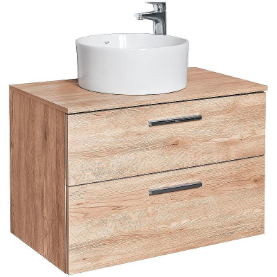 Тумба под раковину Roca Victoria 80 A857470517 подвесная Орех