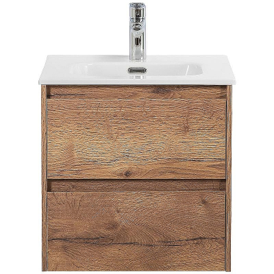 Тумба под раковину BelBagno Kraft 50 KRAFT-500-2C-SO-RT подвесная Rovere Tabacco