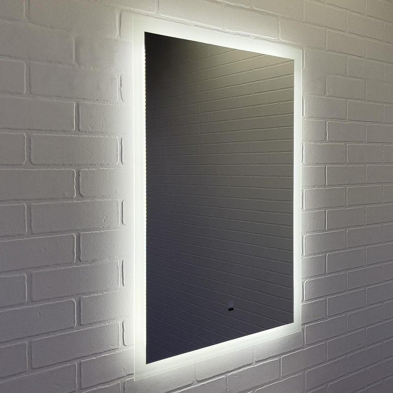 Зеркало Comforty Эдельвейс 65 00-00014153 с подсветкой с бесконтактным выключателем, купить, цена, заказать, магазин, доставка, скидка, промокод, купить, цена, заказать, магазин, доставка, скидка, промокод