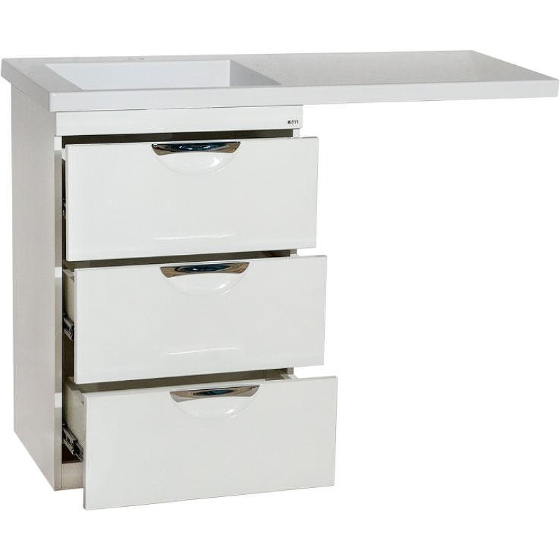 Тумба с раковиной Misty Куба 120 L УТ000001718 Белая, купить, цена, заказать, магазин, доставка, скидка, промокод, купить, цена, заказать, магазин, доставка, скидка, промокод