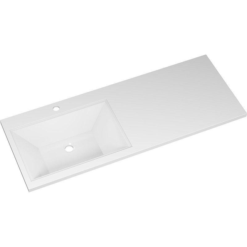 Тумба с раковиной Misty Куба 120 L УТ000001718 Белая, купить, цена, заказать, магазин, доставка, скидка, промокод, купить, цена, заказать, магазин, доставка, скидка, промокод