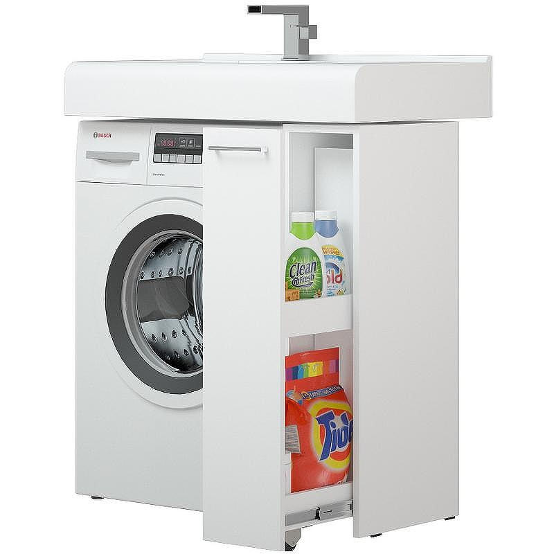 Тумба под раковину Corozo Лео 80 SD-00000782 Белая, купить, цена, заказать, магазин, доставка, скидка, промокод, купить, цена, заказать, магазин, доставка, скидка, промокод