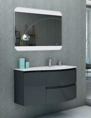 Подвесной шкаф Cezares Vague 34 L 44229 Antacite