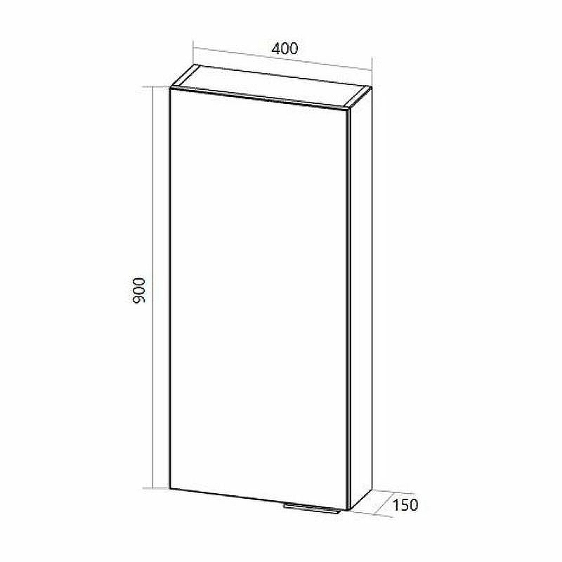 Подвесной шкаф 1MarKa Gaula 40П У92523 White, купить, цена, заказать, магазин, доставка, скидка, промокод, купить, цена, заказать, магазин, доставка, скидка, промокод