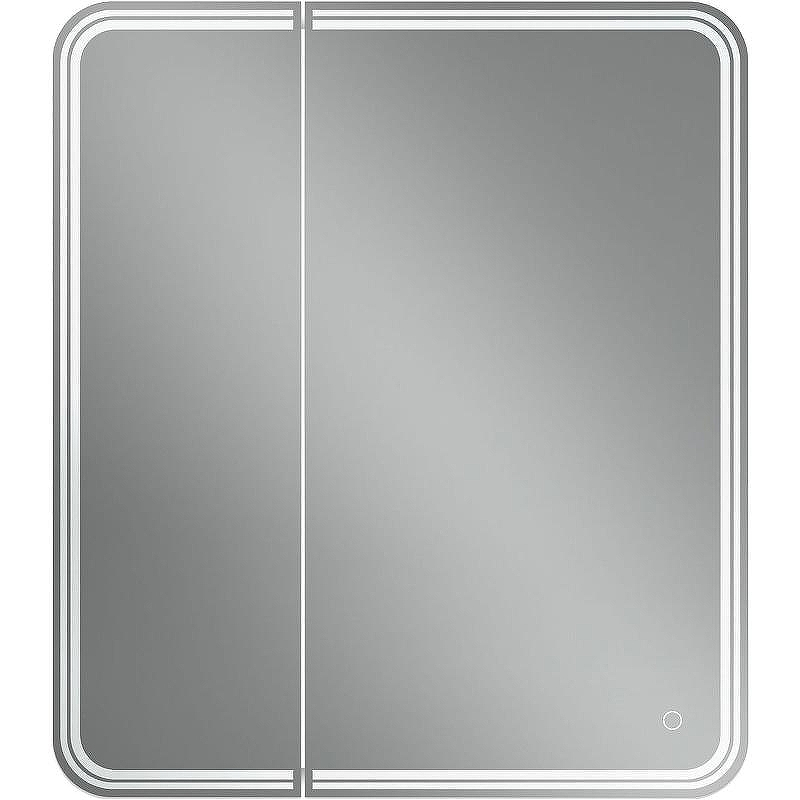 Зеркальный шкаф Art&Max Verona AM-Ver-700-800-2D-R-DS-F с подсветкой с сенсорным выключателем Белый, купить, цена, заказать, магазин, доставка, скидка, промокод, купить, цена, заказать, магазин, доставка, скидка, промокод