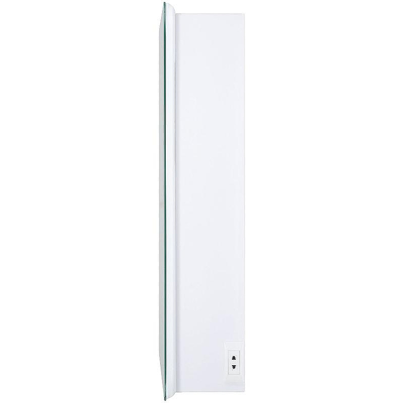 Зеркальный шкаф Art&Max Verona AM-Ver-700-800-2D-R-DS-F с подсветкой с сенсорным выключателем Белый, купить, цена, заказать, магазин, доставка, скидка, промокод, купить, цена, заказать, магазин, доставка, скидка, промокод