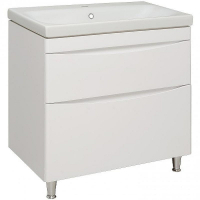Тумба под раковину Runo Афина 80 00-00001170 Белая, купить, цена, заказать, магазин, доставка, скидка, промокод, купить, цена, заказать, магазин, доставка, скидка, промокод