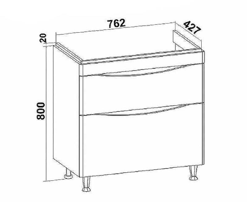 Тумба под раковину Runo Афина 80 00-00001170 Белая, купить, цена, заказать, магазин, доставка, скидка, промокод, купить, цена, заказать, магазин, доставка, скидка, промокод