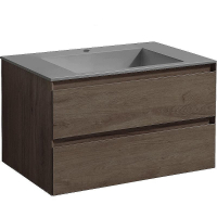 Тумба под раковину Vincea Luka 80 VMC-2L800RO подвесная R.Oak, купить, цена, заказать, магазин, доставка, скидка, промокод, купить, цена, заказать, магазин, доставка, скидка, промокод