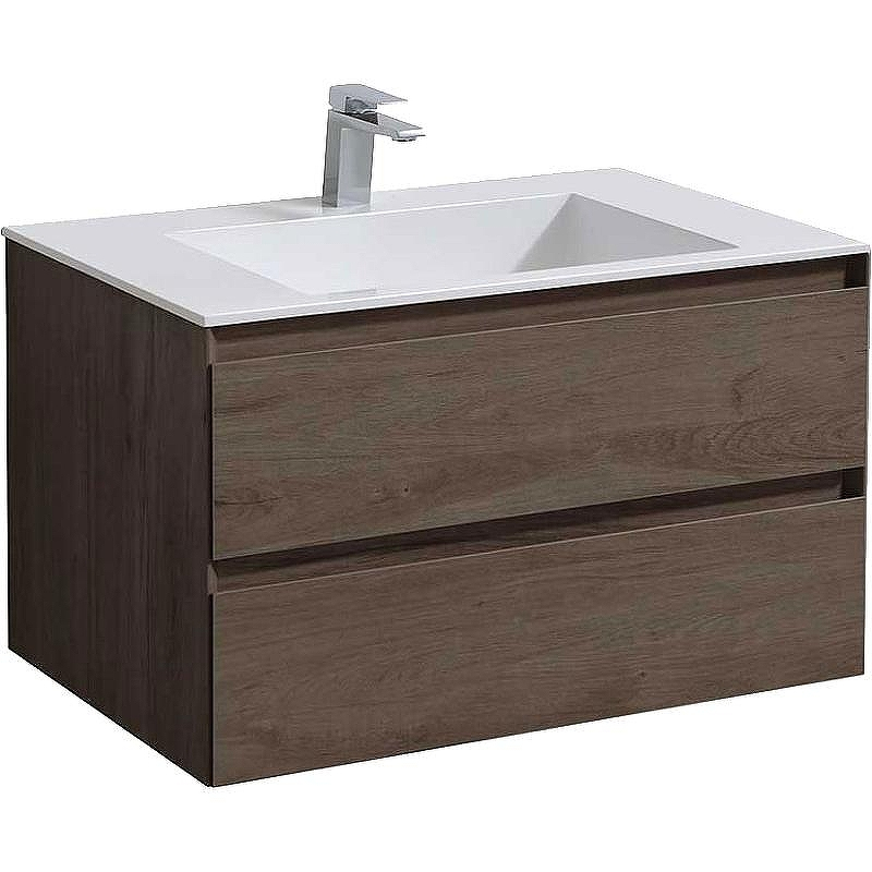 Тумба под раковину Vincea Luka 80 VMC-2L800RO подвесная R.Oak, купить, цена, заказать, магазин, доставка, скидка, промокод, купить, цена, заказать, магазин, доставка, скидка, промокод