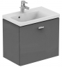 Тумба под раковину Ideal Standard Connect Space 60 C6743KR подвесная Серая глянцевая, купить, цена, заказать, магазин, доставка, скидка, промокод, купить, цена, заказать, магазин, доставка, скидка, промокод