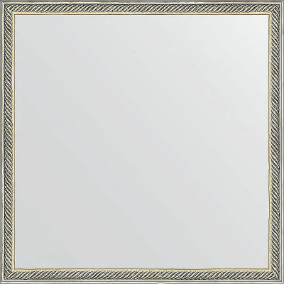 Зеркало Evoform Definite 58х58 BY 0606 в багетной раме - Витое золото 28