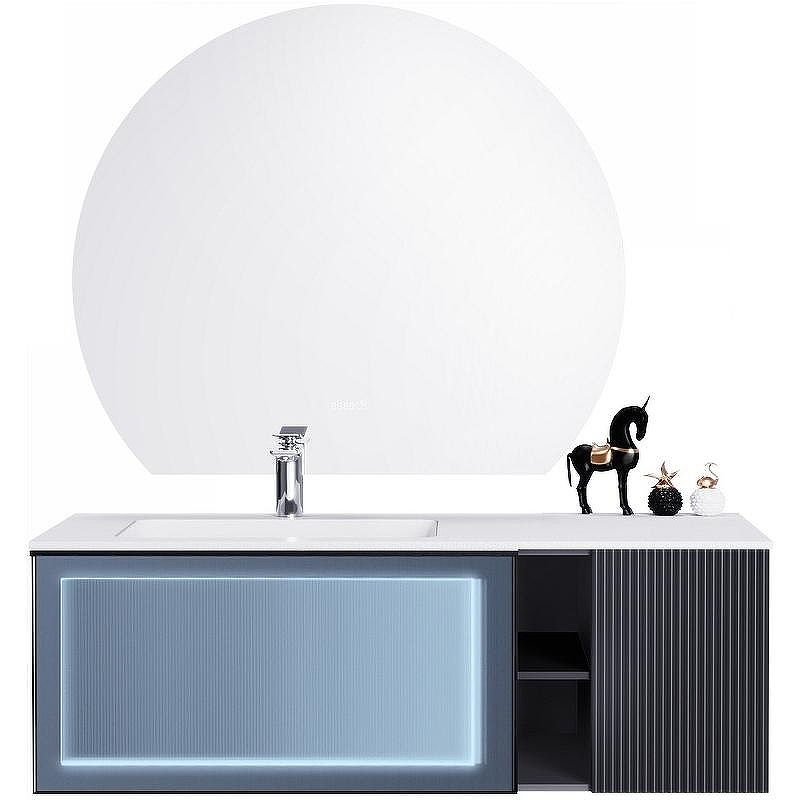 Тумба с раковиной Orans BC-9013-1200L 120 90131200L подвесная Matt Deep Ocean, купить, цена, заказать, магазин, доставка, скидка, промокод, купить, цена, заказать, магазин, доставка, скидка, промокод