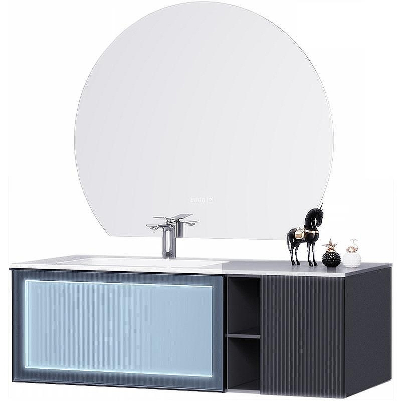 Тумба с раковиной Orans BC-9013-1200L 120 90131200L подвесная Matt Deep Ocean, купить, цена, заказать, магазин, доставка, скидка, промокод, купить, цена, заказать, магазин, доставка, скидка, промокод