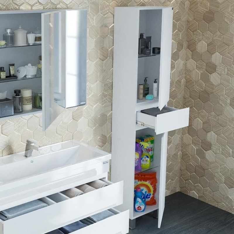 Шкаф пенал СанТа Марс 40 Белый, купить, цена, заказать, магазин, доставка, скидка, промокод, купить, цена, заказать, магазин, доставка, скидка, промокод