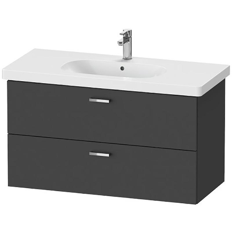 Тумба под раковину Duravit XBase 100 XB619304949 подвесная Графит матовый, купить, цена, заказать, магазин, доставка, скидка, промокод, купить, цена, заказать, магазин, доставка, скидка, промокод