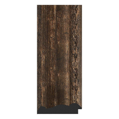 Зеркало Evoform Exclusive 112х82 BY 3482 с фацетом в багетной раме - Состаренное дерево с орнаментом 120