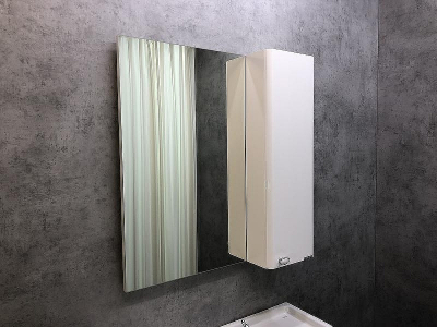 Зеркало со шкафом Comforty Неаполь 80 00004147561 Белое