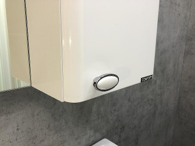 Зеркало со шкафом Comforty Неаполь 80 00004147561 Белое