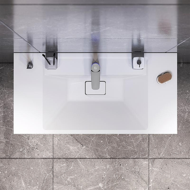 Тумба под раковину AM.PM Inspire V2.0 100 M50AFHX1003EGM подвесная Серая матовая, купить, цена, заказать, магазин, доставка, скидка, промокод, купить, цена, заказать, магазин, доставка, скидка, промокод