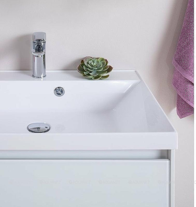 Комплект мебели для ванной Aquanet Гласс 80 240465 подвесной Белый, купить, цена, заказать, магазин, доставка, скидка, промокод, купить, цена, заказать, магазин, доставка, скидка, промокод