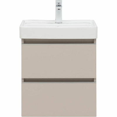 Тумба под раковину Aquanet Вега 50 329582 подвесная Бежевая