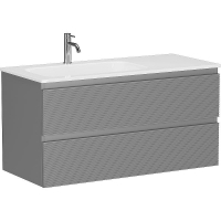 Тумба под раковину Sancos Folk 100 L FL100LES подвесная Ergraut soft, купить, цена, заказать, магазин, доставка, скидка, промокод, купить, цена, заказать, магазин, доставка, скидка, промокод