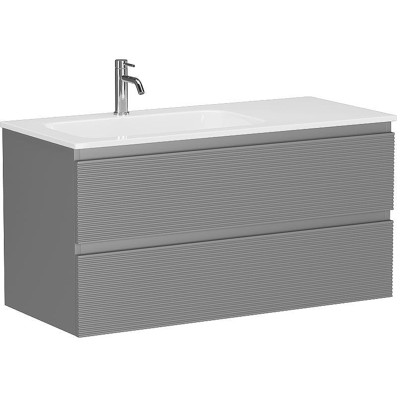 Тумба под раковину Sancos Folk 100 L FL100LES подвесная Ergraut soft, купить, цена, заказать, магазин, доставка, скидка, промокод, купить, цена, заказать, магазин, доставка, скидка, промокод