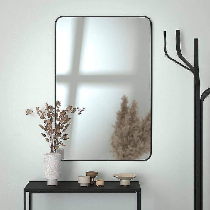 Зеркало Evoform Colora 120х80 BY 0440 с окантовкой - Черный цвет, купить, цена, заказать, магазин, доставка, скидка, промокод, купить, цена, заказать, магазин, доставка, скидка, промокод