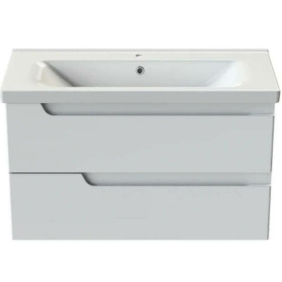 Тумба с раковиной Orange Milano TP-MR100 подвесная Белая