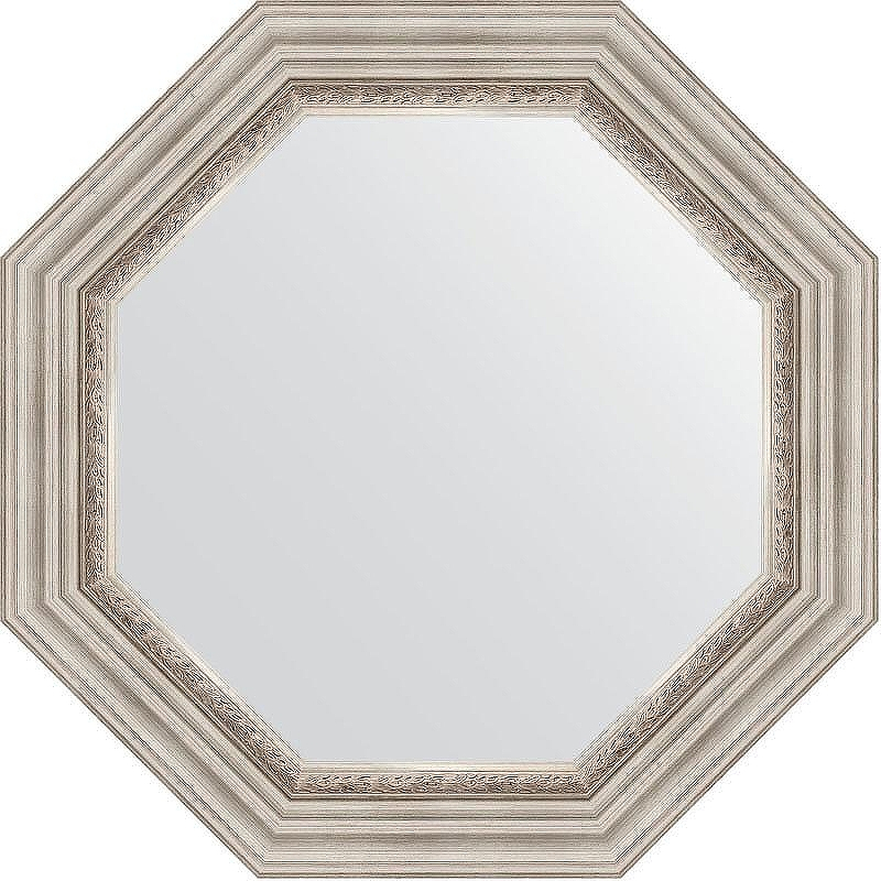 Зеркало Evoform Octagon 67х67 BY 3788 в багетной раме - Римское серебро 88, купить, цена, заказать, магазин, доставка, скидка, промокод, купить, цена, заказать, магазин, доставка, скидка, промокод