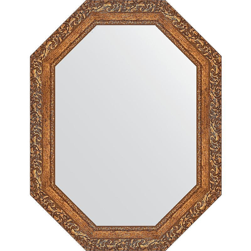 Зеркало Evoform Octagon 65x85 BY 7147 в багетной раме - Виньетка бронзовая 85, купить, цена, заказать, магазин, доставка, скидка, промокод, купить, цена, заказать, магазин, доставка, скидка, промокод