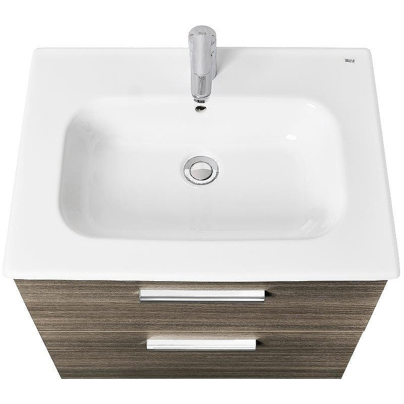 Тумба под раковину Roca Victoria 60 A857468402 подвесная Городской дуб, купить, цена, заказать, магазин, доставка, скидка, промокод, купить, цена, заказать, магазин, доставка, скидка, промокод