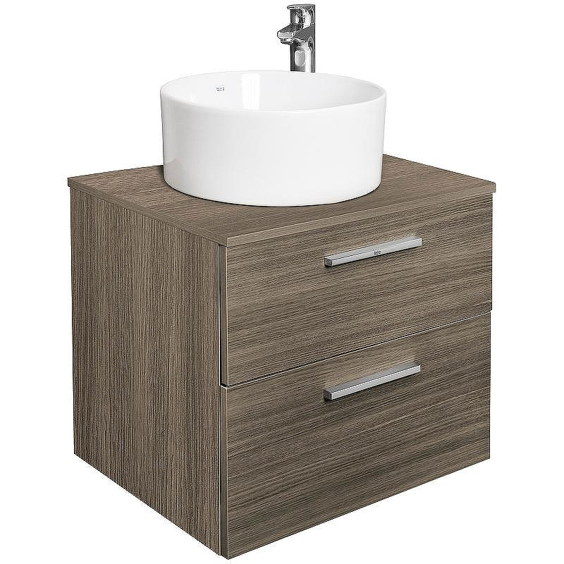 Тумба под раковину Roca Victoria 60 A857468402 подвесная Городской дуб, купить, цена, заказать, магазин, доставка, скидка, промокод, купить, цена, заказать, магазин, доставка, скидка, промокод