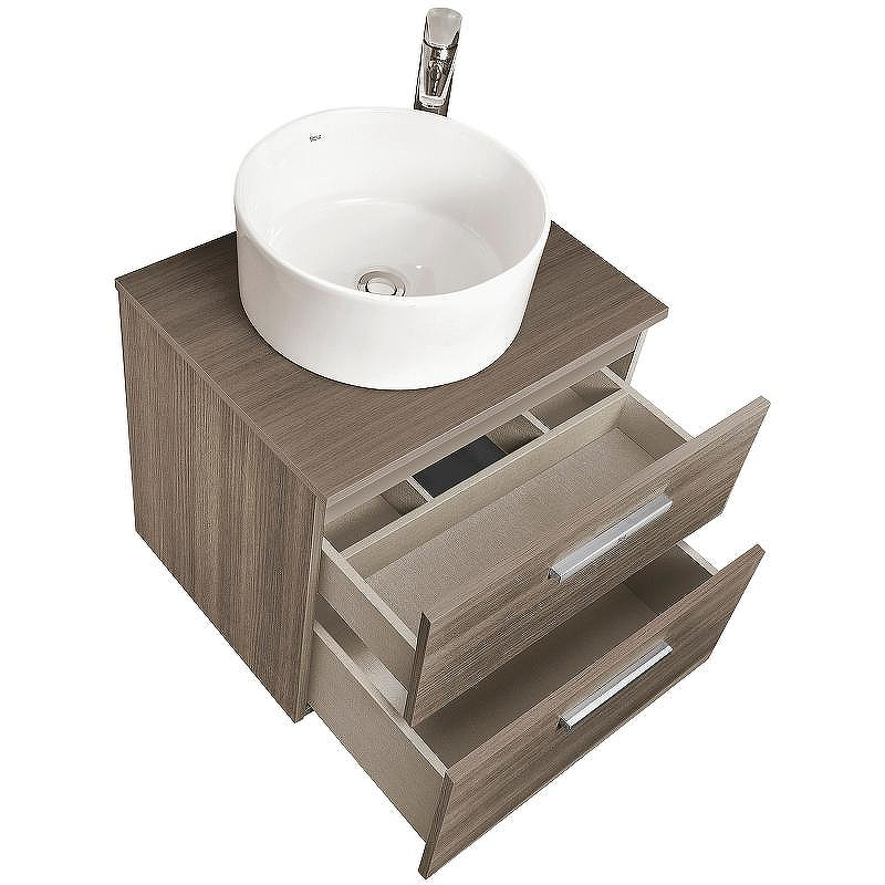 Тумба под раковину Roca Victoria 60 A857468402 подвесная Городской дуб, купить, цена, заказать, магазин, доставка, скидка, промокод, купить, цена, заказать, магазин, доставка, скидка, промокод