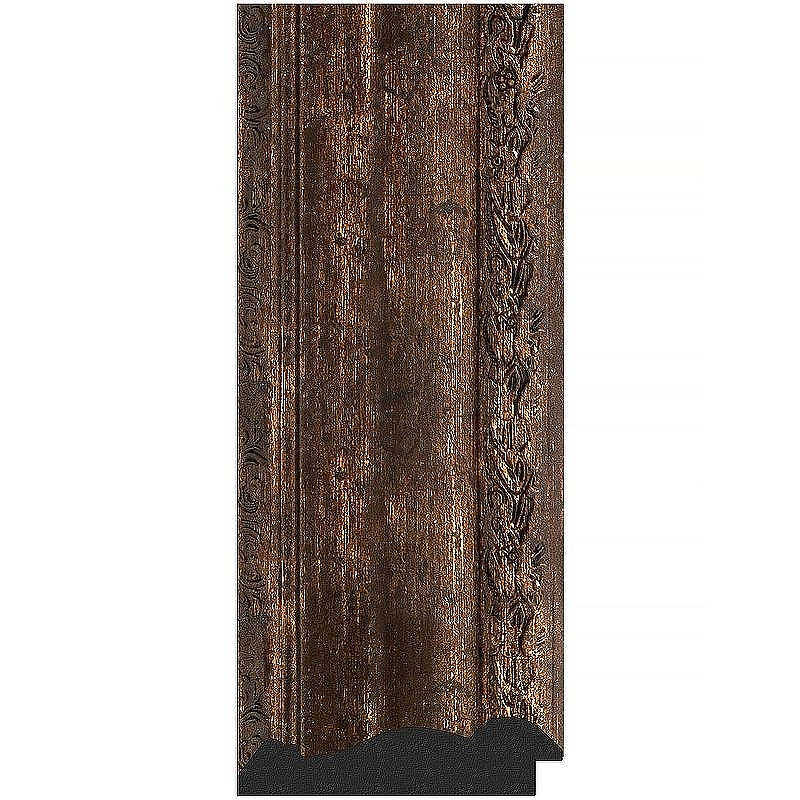 Зеркало Evoform Polygon 102х82 BY 7272 в багетной раме - Состаренное дерево с орнаментом 120, купить, цена, заказать, магазин, доставка, скидка, промокод, купить, цена, заказать, магазин, доставка, скидка, промокод