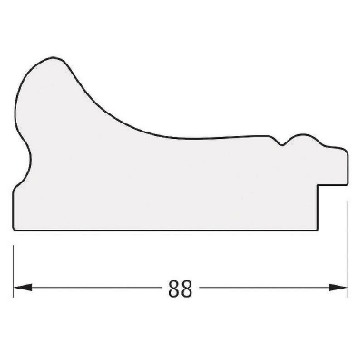 Зеркало Evoform Octagon 61х61 BY 7346 в багетной раме - Хамелеон 88