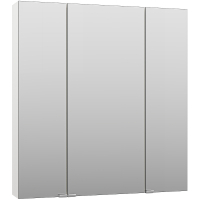 Зеркальный шкаф Misty Аура 75 Э-Аур02075-01 Белый, купить, цена, заказать, магазин, доставка, скидка, промокод, купить, цена, заказать, магазин, доставка, скидка, промокод