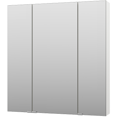 Зеркальный шкаф Misty Аура 75 Э-Аур02075-01 Белый