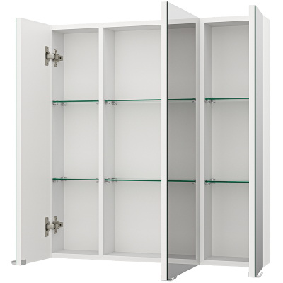 Зеркальный шкаф Misty Аура 75 Э-Аур02075-01 Белый