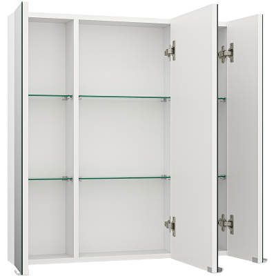 Зеркальный шкаф Misty Аура 75 Э-Аур02075-01 Белый