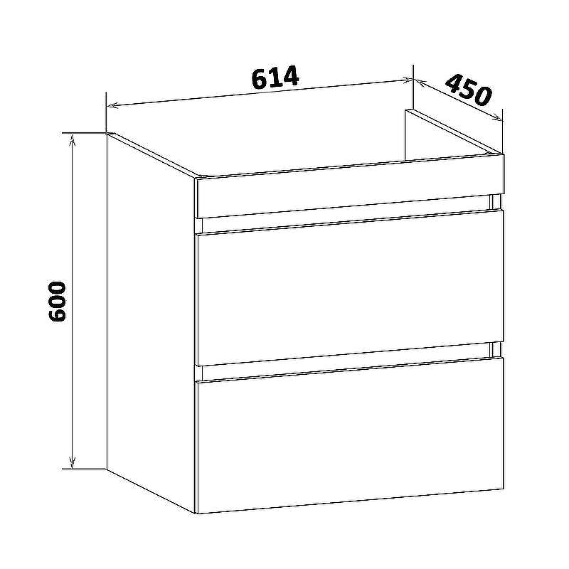 Тумба под раковину Runo Манхэттен 65 00-00001046 Белая, купить, цена, заказать, магазин, доставка, скидка, промокод, купить, цена, заказать, магазин, доставка, скидка, промокод