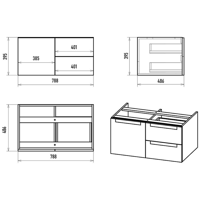Тумба с раковиной Brevita Cargo 80 УТ000024160 подвесная Черная матовая, купить, цена, заказать, магазин, доставка, скидка, промокод, купить, цена, заказать, магазин, доставка, скидка, промокод