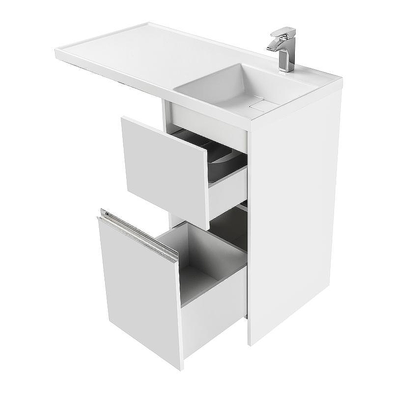 Тумба под раковину Aquaton Лондри 40 1A236001LH010 Белый глянец, купить, цена, заказать, магазин, доставка, скидка, промокод, купить, цена, заказать, магазин, доставка, скидка, промокод