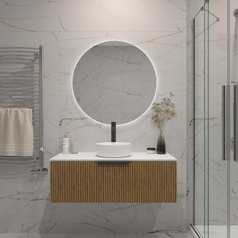 Тумба под раковину ЗОВ Кито 80 K80BT подвесная цвет Белый Тростник, купить, цена, заказать, магазин, доставка, скидка, промокод, купить, цена, заказать, магазин, доставка, скидка, промокод