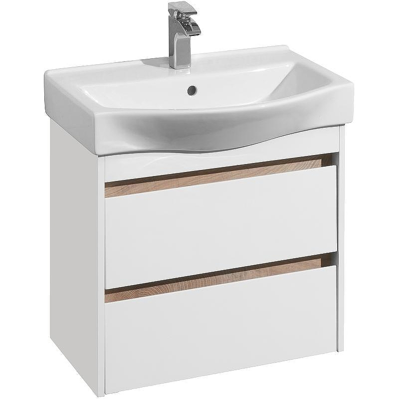 Тумба под раковину Aquaton Нортон 65 1A248801NT010 подвесная Белая глянцевая, купить, цена, заказать, магазин, доставка, скидка, промокод, купить, цена, заказать, магазин, доставка, скидка, промокод