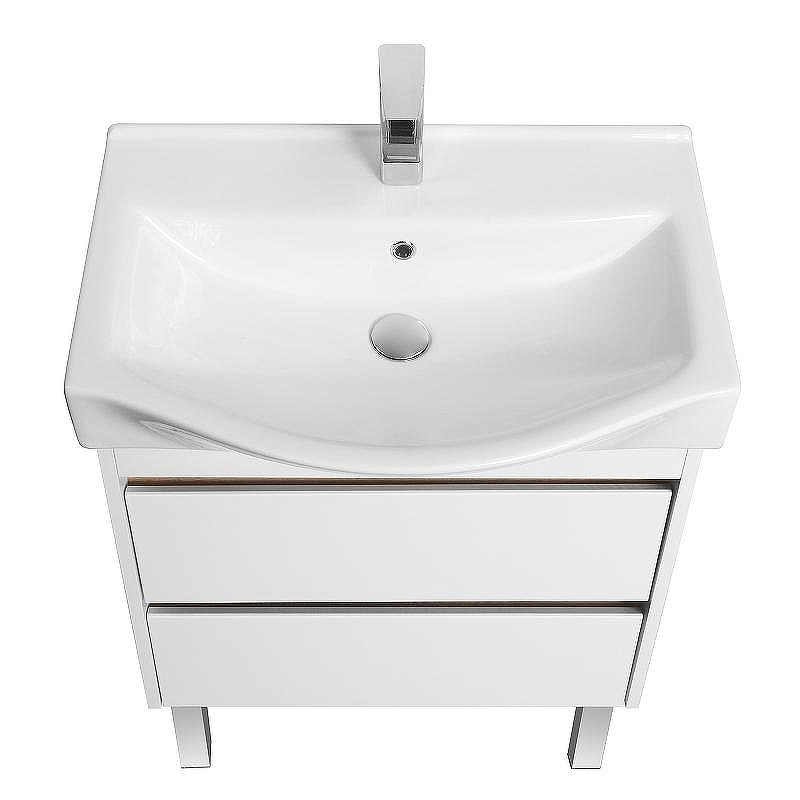 Тумба под раковину Aquaton Нортон 65 1A248801NT010 подвесная Белая глянцевая, купить, цена, заказать, магазин, доставка, скидка, промокод, купить, цена, заказать, магазин, доставка, скидка, промокод