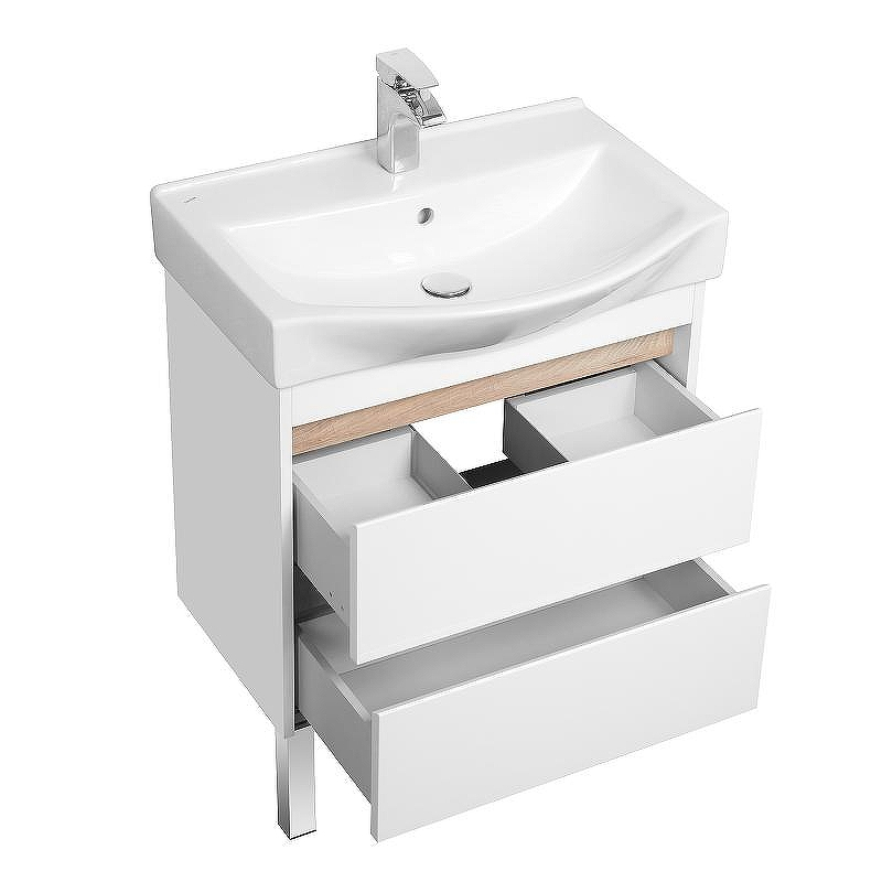 Тумба под раковину Aquaton Нортон 65 1A248801NT010 подвесная Белая глянцевая, купить, цена, заказать, магазин, доставка, скидка, промокод, купить, цена, заказать, магазин, доставка, скидка, промокод