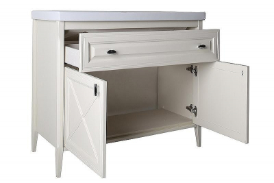 Тумба под раковину ASB-Woodline Монте 100 10792 Бежевая